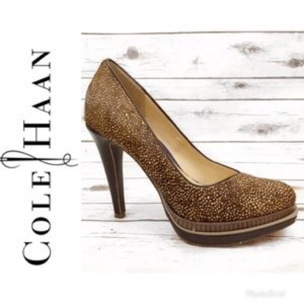 Cole Haan Air Soles Platform Brazilian Cow Hide